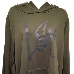 EUC Pretty Garden "Love" Oversized Hoodie Size:  XL